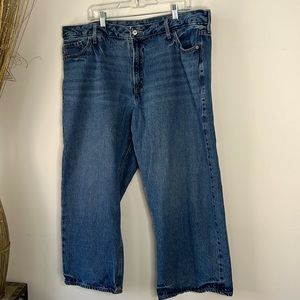 Pre-Owned Old Navy Women Extra High Rise Wide Leg Size 20 (Good Condition)